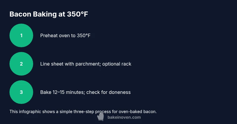 Tailwind process infographic showing bacon baking steps