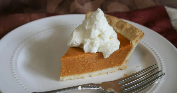Pumpkin Pie Safety - Bake In Oven
