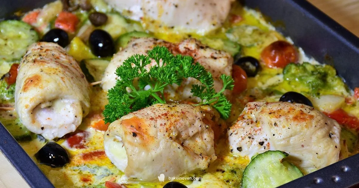 Chicken Bake Size - Bake In Oven