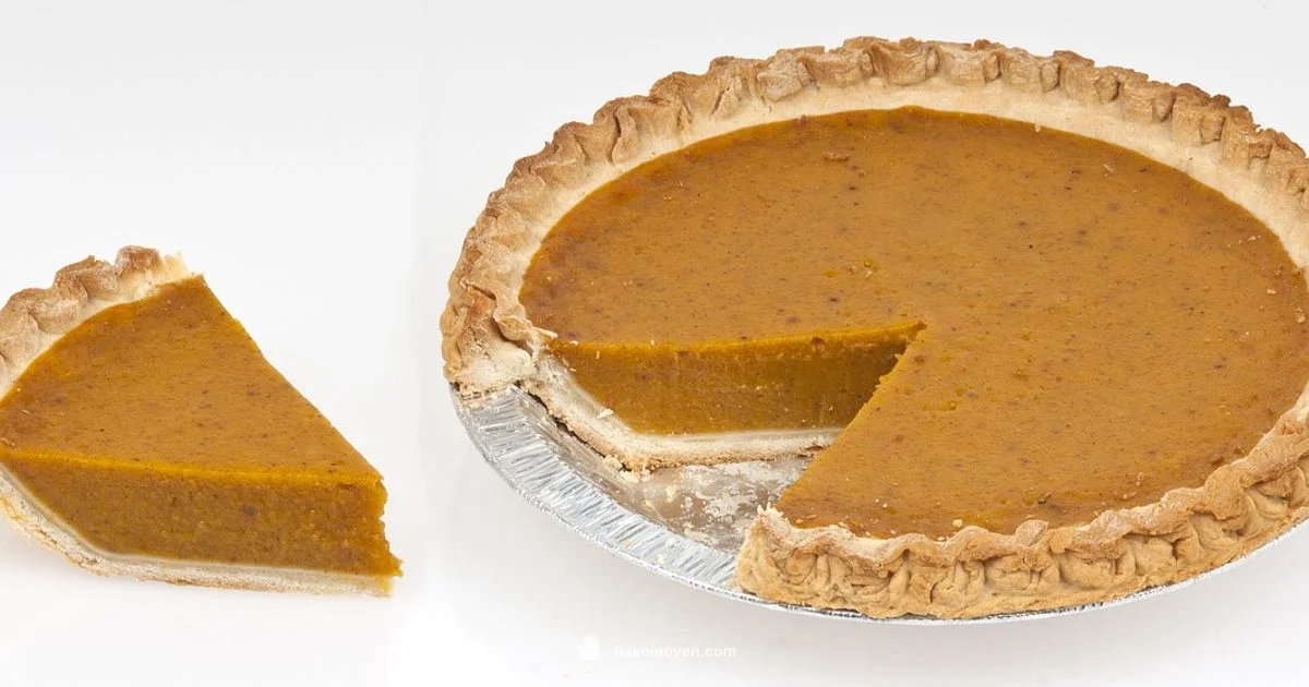 Pumpkin Pie Bake Guide - Bake In Oven