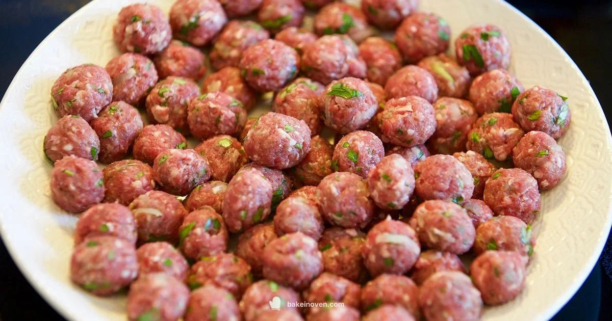 Juicy Meatballs 350 - Bake In Oven